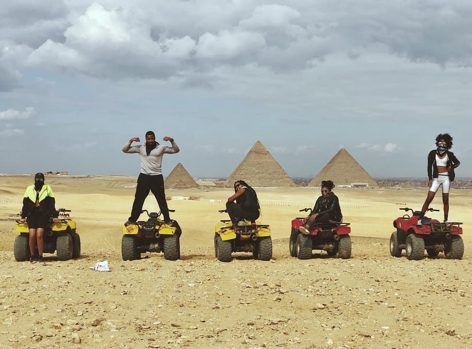 Pyramids of Giza, Quad ATV Desert Safari