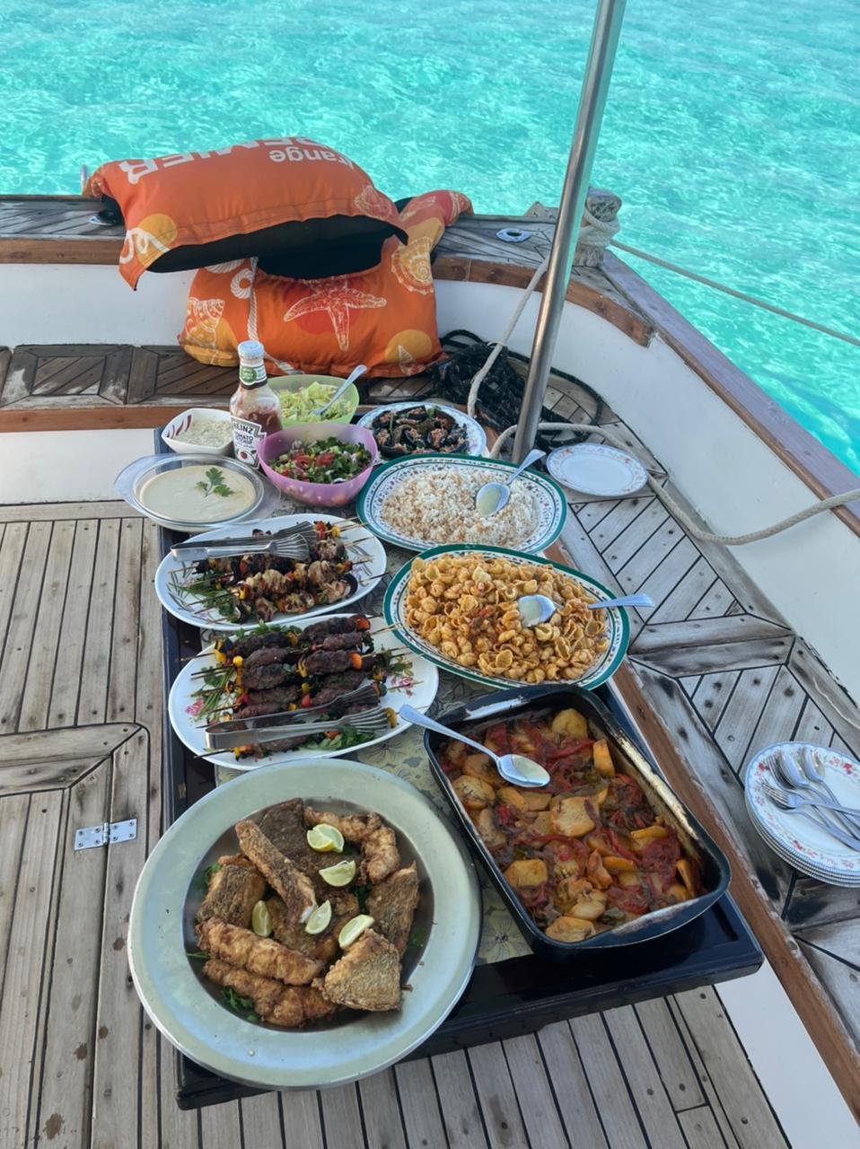 Semi-Private Orange Bay Island Boat Trip from Hurghada with Breakfast, Snorkeling & Lunch